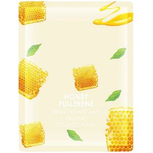 Honingfullereen verhelderend en verstevigend essentie gezichtsmasker set 20 stuks