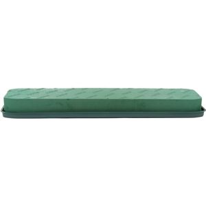 Groene Oasis Maxlife steekschuim Casket schaal | Afmetingen 90 x 21 x 8 centimeter | Per stuk te bestellen