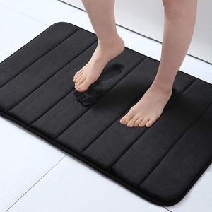 Badmat van traagschuim, absorberend, antislip, wasbaar