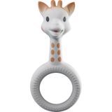 Sophie de giraf So'Pure Bijtring - Bijtspeeltje - Bijtspeelgoed - Babyspeelgoed - 100% Natuurlijk rubber - 13.5x6.4x5.2 cm - Beige/Bruin