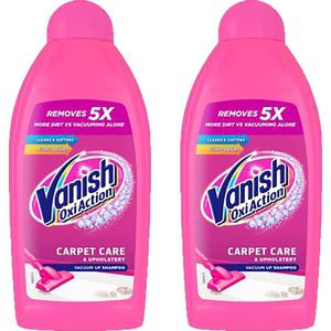 Vanish Stofzuiger shampoo - voor tapijt en bekleding 2 x 450ml