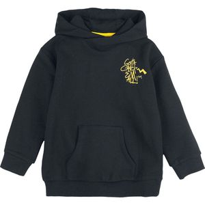 Pokémon Kids - Pikachu - Punk Jongens & meisjes Trui met capuchon - zwart - 134/140
