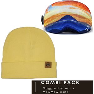 Goggle Protect® Beschermhoes + MowMow® Muts | voordeelpack