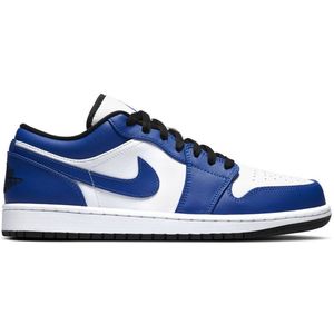 Nike Air Jordan 1 Low - Maat 42.5 - Hyper Royal / Blauw / Wit / Zwart - Sneakers Heren - Doos Zonder Deksel