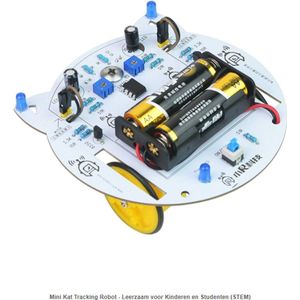 OTRONIC® Mini Kat Tracking Robot - Leerzaam voor Kinderen en Studenten (STEM)