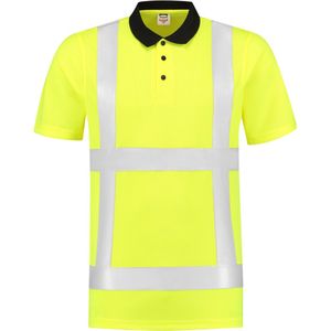 Tricorp polo RWS Birdseye - fluor geel - 203006 - maat L