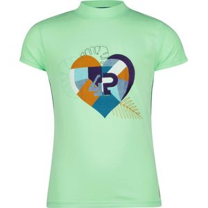4PRESIDENT T-shirt meisjes - Neon Pastel Green - Maat 140
