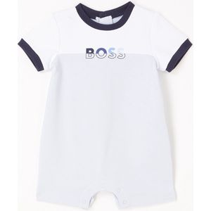 HUGO BOSS Romper - Blauw - Maat 74