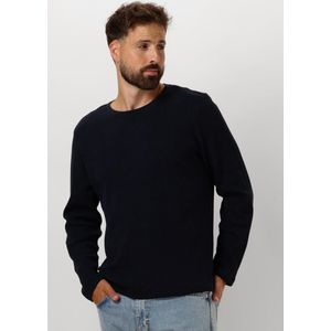 Anerkjendt Akkikki Waffle Tee Polo's & T-shirts Heren - Polo shirt - Blauw - Maat L