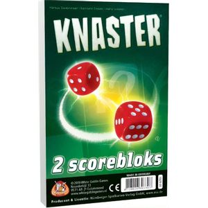 White Goblin Games Knaster Scorebloks uitbreidingsset - 2 extra scorebloks voor 1-12 spelers, vanaf 8 jaar