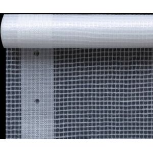 vidaXL Leno dekzeil wit 260 g/m² 3x2 m Tuinbescherming - Afdak Folie - Tuinzelfbouw - Kasfolievervanging - Waterdicht Doek