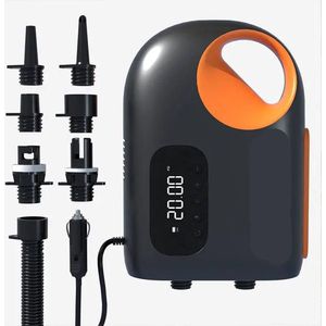 Luchtpomp - Luchtcompressor - Elektrische Fietspomp - Draagbare Digitale Elektrische Luchtpomp - 12V - 20PSI - voor SUP Paddle Board Kaya - Slimme Opblaasbare Pomp - Autoversie