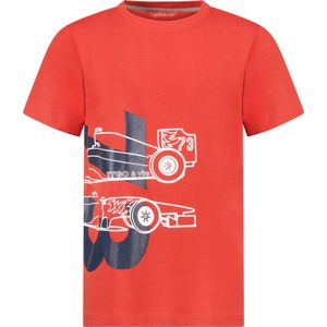TYGO & vito X402-6427 Jongens T-shirt - Red - Maat 146-152