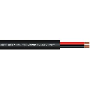 SOMMER CABLE speakerkabel 2x2,5 100m bk FRNC