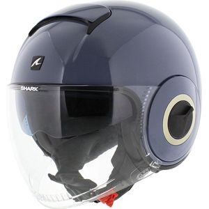 Shark Nano jethelm glans nardo grijs XS - Motorhelm / luxe scooterhelm