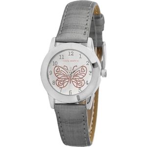 Prisma Horloge CW.186 Kids Butterfly Cool Grijs