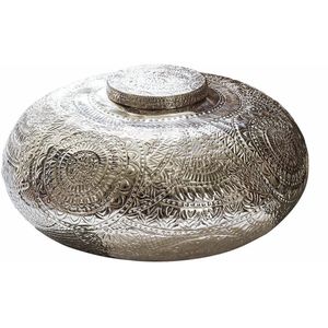 LOBERON Pot Bruyères zilverkleurig