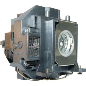 Beamerlamp geschikt voor de EPSON EB-460i beamer, lamp code LP57 / V13H010L57. Bevat originele P-VIP lamp, prestaties gelijk aan origineel.