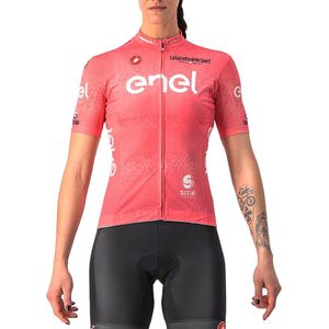 Castelli Giro Italia 2022 Competizione Korte Mouwen Fietsshirt Rood XL Vrouw