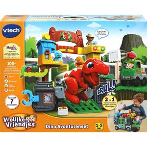 VTech Vrolijke Vriendjes Dino Avonturenset + Licht en Geluid - 1 tot 5 Jaar