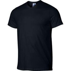 Joma Versalles Short Sleeve Tee 101740-100, Mannen, Zwart, T-shirt, maat: M