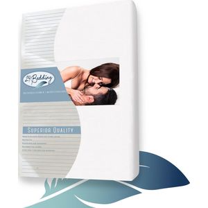24-bedding - Molton Matrasbeschermer - 80x200 cm - 100% katoen - Ademend & absorberend - verlengt de levensduur van uw matras