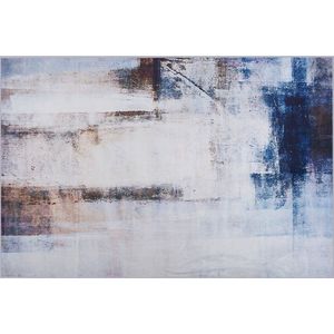 TRABZON - Vloerkleed - Multicolor /Bruin - 140 x 200 cm - Polyester