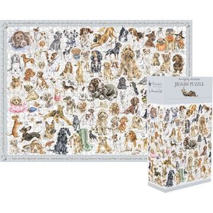 Wrendale Designs - Puzzel - A Dog's Life
