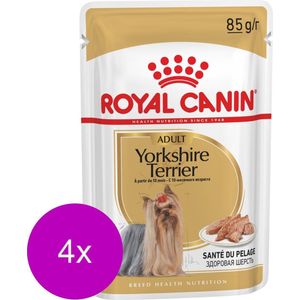 Royal Canin Bhn Yorkshire Terrier Adult Pouch - Hondenvoer - 4 x 12 x 85 g