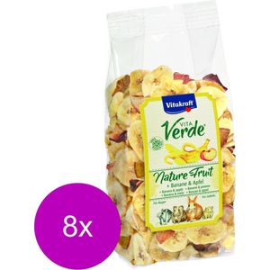 Vitakraft Vita-Verde Banaan En Appel - Knaagdiersnack - 8 x 100 g