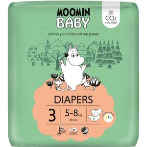 Moomin Ecologische Luiers Maat 3 Midi 48 stuks