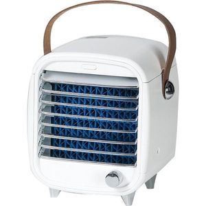 Aircooler Ventilator Staand - Tafelventilator - Bureau Luchtkoeler - Met Gratis ijsdoos