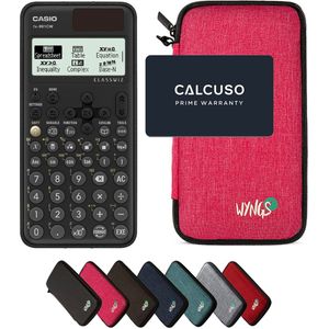 CALCUSO Basispakket roze met Rekenmachine Casio FX-991CW