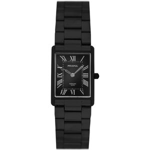 Prisma - dames horloge - P.2358 Baroness Black en schakelband