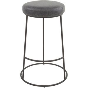 Natadola barkruk 65 cm PU-leer/metaal