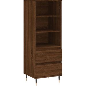 VidaXL-Hoge-kast-40x36x110-cm-bewerkt-hout-bruineiken