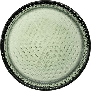 Iittala Oiva Toikka Tundra plat bord D15,4cm dennen groen