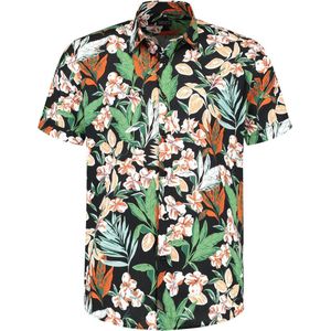 Gents - Korte mouw orchidee - Maat M