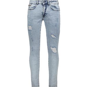 Gabbiano Jeans Ultimo 823519 952 Blue Snow Was Destro Mannen Maat - W29 X L34