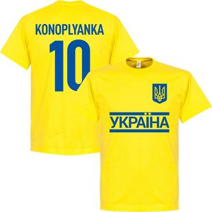 Oekraïne Team Yarmolenko T-Shirt - S