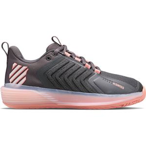 K-Swiss Ultrashot 3 Dames - Sportschoenen - Tennis - Smashcourt - Grey/Pink