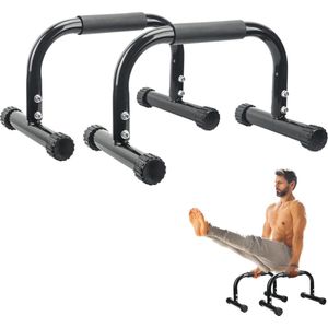 Parallettes, Handstand Barrenm, Grote Push Up Bar & Dip Bars, Antislip Push-Up Handgrepen, Calisthenics Apparatuur voor Binnen & Buiten, Geschikt voor Home Fitness, Handstand & Pushups