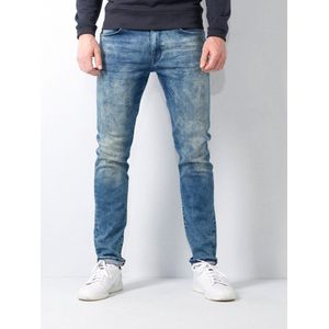 Petrol Industries - Heren Seaham Slim Fit Jeans - Blauw - Maat W31L30