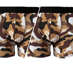 Embrator 2-pack mannen Boxershorts overall print maat L
