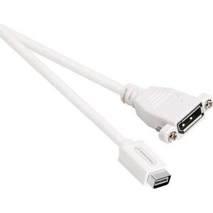 Mini DisplayPort Cable Mini DisplayPort Male - DisplayPort Female 0.2 m White