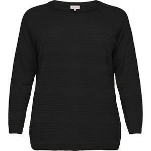 ONLY CARMAKOMA CARAIRPLAIN L/S PULLOVER KNT NOOS Dames Trui - Maat S
