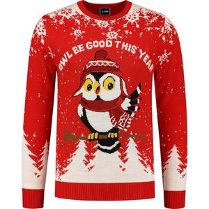 Foute Kersttrui Dames & Heren - Owl Be Good This Year - Kerstcadeau Volwassenen - Dames en Heren - Maat M