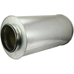 Ronde geluiddemper diameter 160 mm - lengte 900 mm (50 mm isolatie)