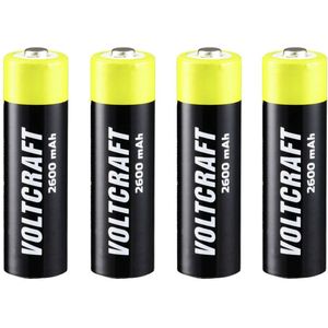 VOLTCRAFT Endurance Oplaadbare AA batterij (penlite) NiMH 2600 mAh 1.2 V 4 stuk(s)