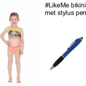 LikeMe - #LikeMe - Bikini. Maat 110/116 cm - 5/6 jaar met 1 Stylus Pen.